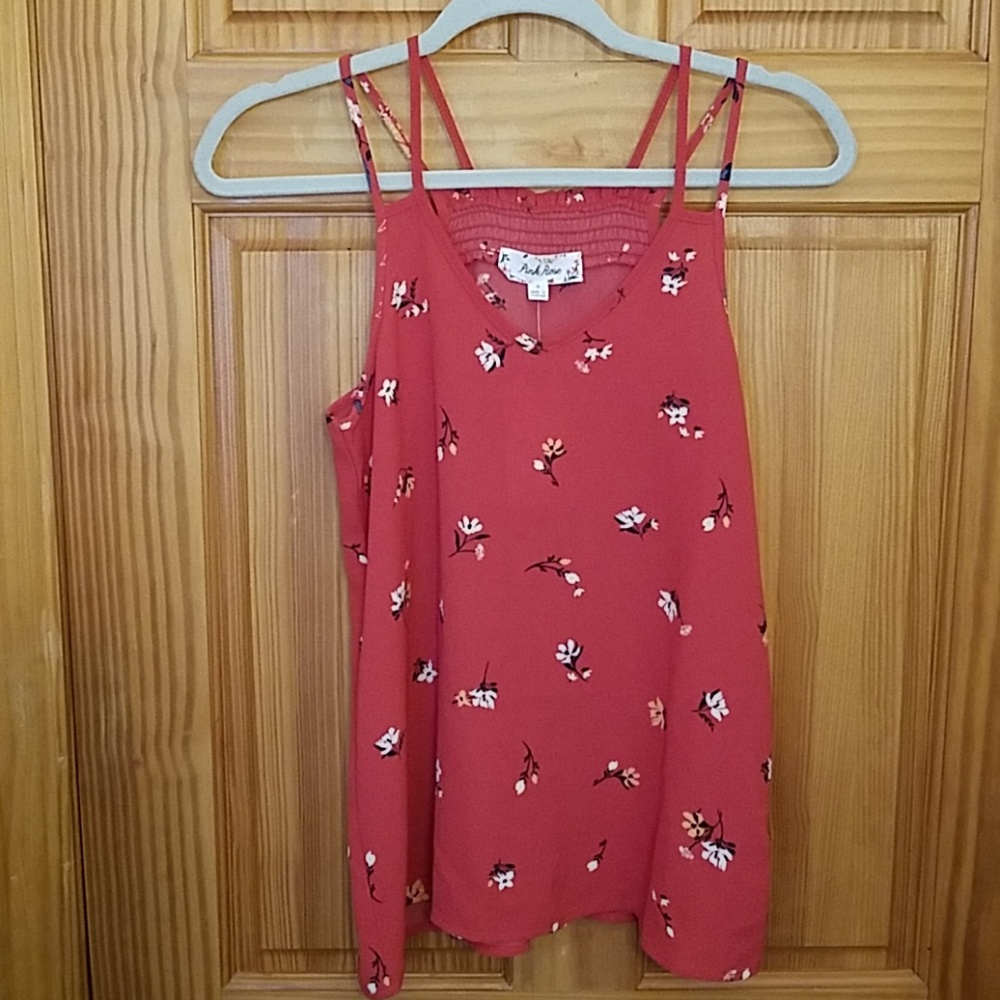 Floral tank top